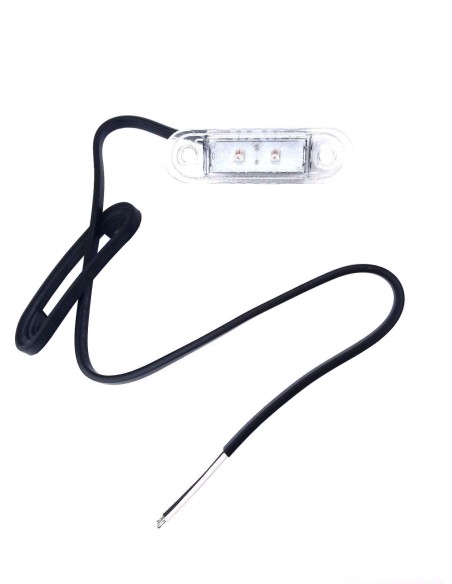 Gelb  LED  Umrissleuchte  78x18x22 mm Begrenzungsleuchte 12V 24V LKW Anhänger E9