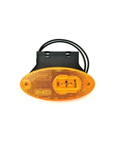 Orange LED Umrissleuchte Begrenzungsleuchte Seitenleuchte LKW PKW Anhänger E20 2