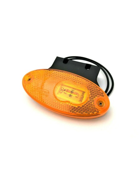 Orange LED Umrissleuchte Begrenzungsleuchte Seitenleuchte LKW PKW Anhänger E20