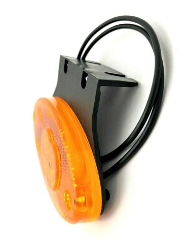 Orange LED Umrissleuchte Begrenzungsleuchte Seitenleuchte LKW PKW Anhänger E20