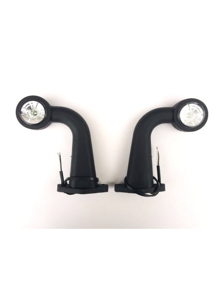 2x LED Begrenzungsleuchte 12V 24V Umrissleuchte Seitenleuchte Anhänger LKW Arm
