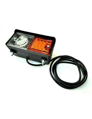 LED Positionsleuchte m. Blinklicht Traktor Schlepper Bagger Positionslicht Links