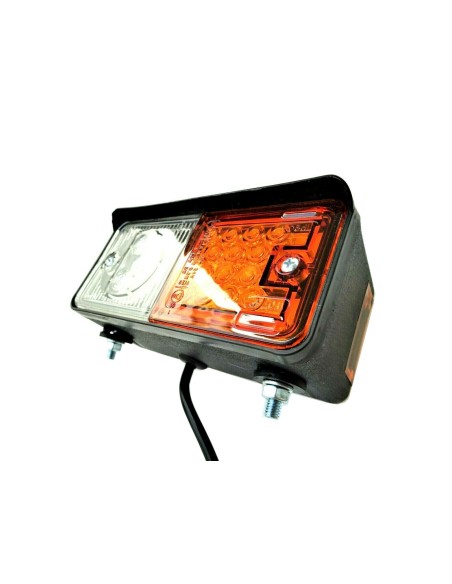 LED Positionsleuchte m. Blinklicht Traktor Schlepper Bagger Positionslicht Links