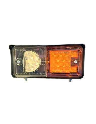 LED Positionsleuchte m. Blinklicht Traktor Schlepper Bagger Positionslicht Links
