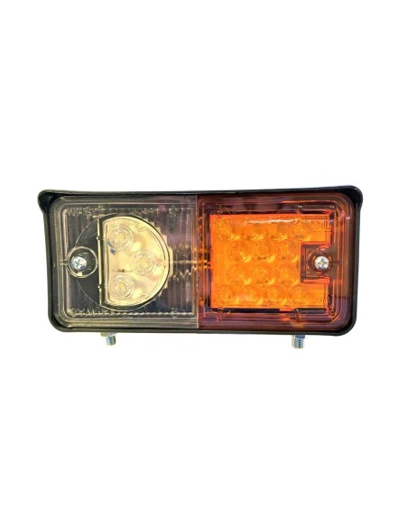 LED Positionsleuchte m. Blinklicht Traktor Schlepper Bagger Positionslicht Links