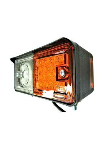 2x LED Positionsleuchte m.Blinklicht Traktor Schlepper Bagger Positionslicht SET