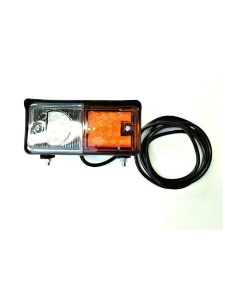 2x LED Positionsleuchte m.Blinklicht Traktor Schlepper Bagger Positionslicht SET