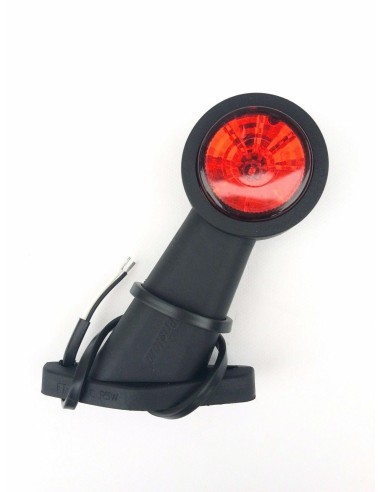 2x LED Umrissleuchte Seitenleuchte Anhänger LKW Begrenzungsleuchte 12V 24V Arm