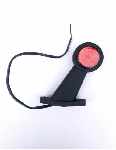 2x LED Umrissleuchte Seitenleuchte Anhänger LKW Begrenzungsleuchte 12V 24V Arm