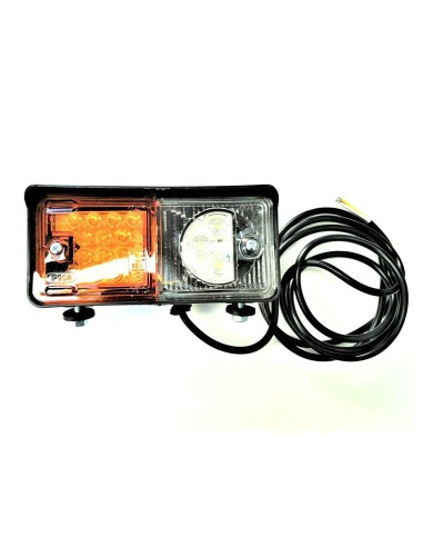 LED Positionsleuchte m.Blinklicht Traktor Schlepper Bagger Positionslicht Rechts