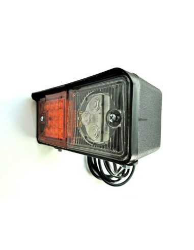 LED Positionsleuchte m.Blinklicht Traktor Schlepper Bagger Positionslicht Rechts