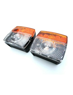 2x Blink-Positionsleuchte Traktor Schlepper Oldtimer Blinklicht Universal SET 2