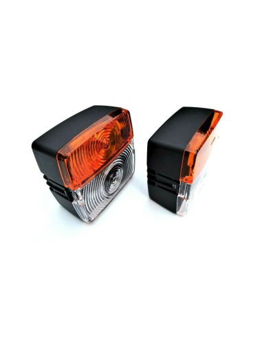 2x Blink-Positionsleuchte Traktor Schlepper Oldtimer Blinklicht Universal SET