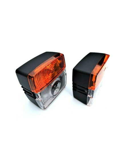 2x Blink-Positionsleuchte Traktor Schlepper Oldtimer Blinklicht Universal SET