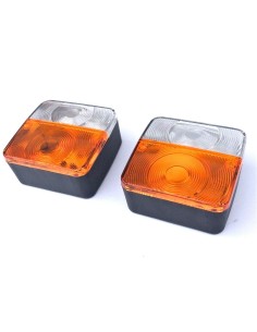2x Blink-Positionsleuchte Traktor Schlepper Oldtimer Positionslicht Blinklicht 2