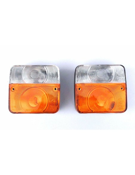 2x Blink-Positionsleuchte Traktor Schlepper Oldtimer Positionslicht Blinklicht