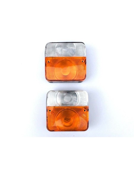 2x Blink-Positionsleuchte Traktor Schlepper Oldtimer Positionslicht Blinklicht