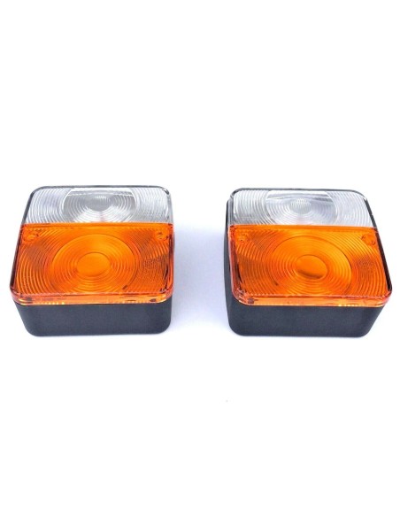 2x Blink-Positionsleuchte Traktor Schlepper Oldtimer Positionslicht Blinklicht