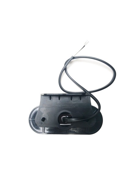 LED Begrenzungsleuchte 12V 24V Umrissleuchte Gelb Anhänger LKW 120x67x18 Halter