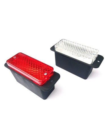 Nebelschlußleuchte + Rückfahrleuchte 134x50x54,8 mm Universal 12V 24V SET