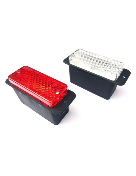 Nebelschlußleuchte + Rückfahrleuchte 134x50x54,8 mm Universal 12V 24V SET