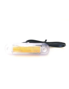 2x LED Umrissleuchte  Begrenzungsleuchte  12V 24V Gelb LKW PKW E9  Anhänger  SET 2