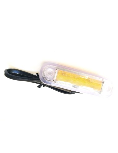 2x LED Umrissleuchte  Begrenzungsleuchte  12V 24V Gelb LKW PKW E9  Anhänger  SET