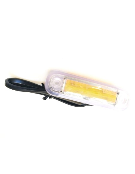 2x LED Umrissleuchte  Begrenzungsleuchte  12V 24V Gelb LKW PKW E9  Anhänger  SET
