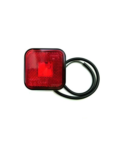 Rot LED Umrissleuchte Begrenzungsleuchte Positionsleuchte E9 LKW PKW Anhänger