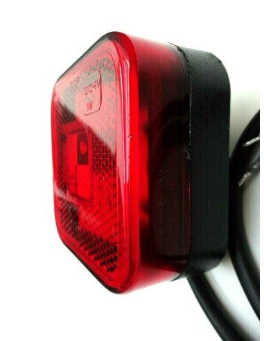 Rot LED Umrissleuchte Begrenzungsleuchte Positionsleuchte E9 LKW PKW Anhänger
