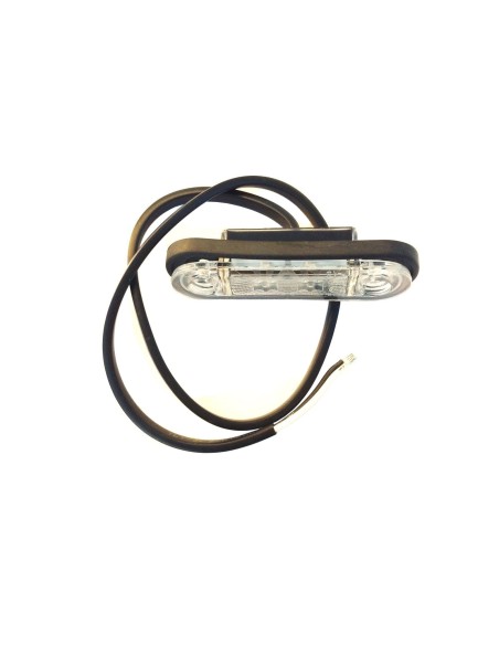 Rot LED Umrissleuchte 78x18x22 Begrenzungsleuchte 12V 24V LKW Anhänger m. Kabel