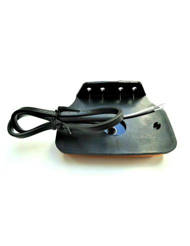 LED Umrissleuchte Begrenzungsleuchte Gelb 12/24V 110x75x29 m.Kabel Reflektor LKW