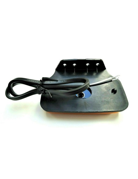 LED Umrissleuchte Begrenzungsleuchte Gelb 12/24V 110x75x29 m.Kabel Reflektor LKW