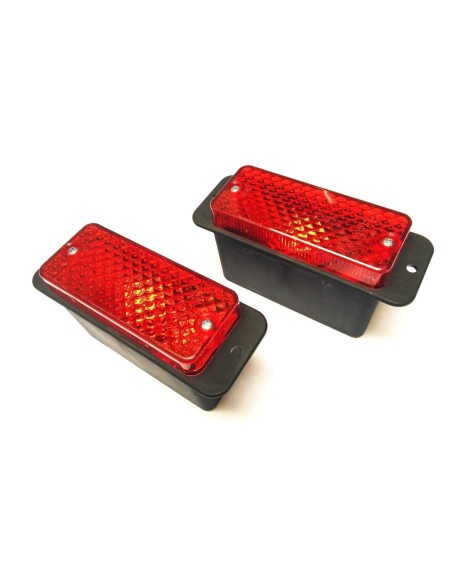 2x Nebelschlußleuchte Nebellicht Nebelleuchte 134x50x54,8 Universal 12V 24V SET