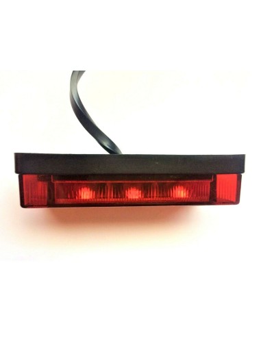LED Nebelschlußleuchte Nebellicht Nebelleuchte 108x46x24 12V 24V f. LKW Anhänger