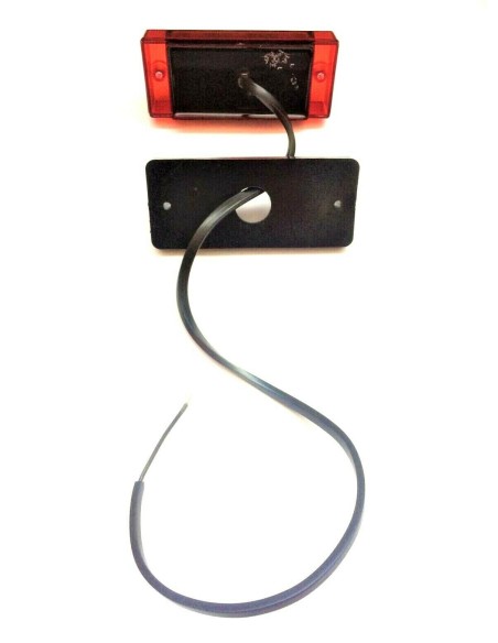 LED Nebelschlußleuchte Nebellicht Nebelleuchte 108x46x24 12V 24V f. LKW Anhänger