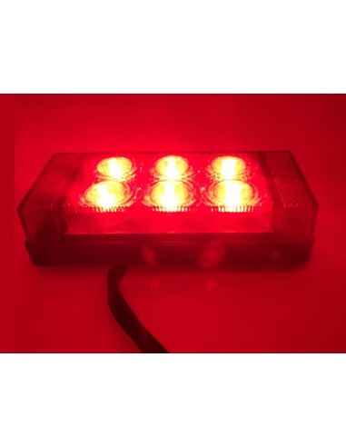 2x LED Nebelschlußleuchte Nebellicht Nebelleuchte 108x46x24 12V 24V LKW Anhänger