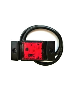 Rot LED Umrissleuchte Begrenzungsleuchte Positionsleuchte LKW PKW Anhänger E9 2