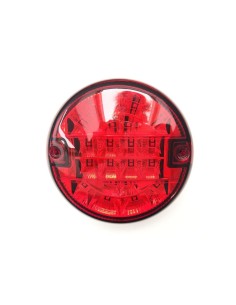 LED Nebelschlußleuchte Nebellicht Nebelleuchte Rund ø140 mm für Anhänger LKW PKW