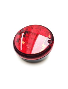 LED Nebelschlußleuchte Nebellicht Nebelleuchte Rund ø140 mm für Anhänger LKW PKW 2