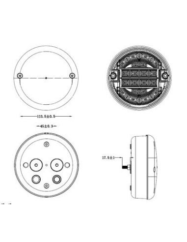 NebelBlinkleuchte LED