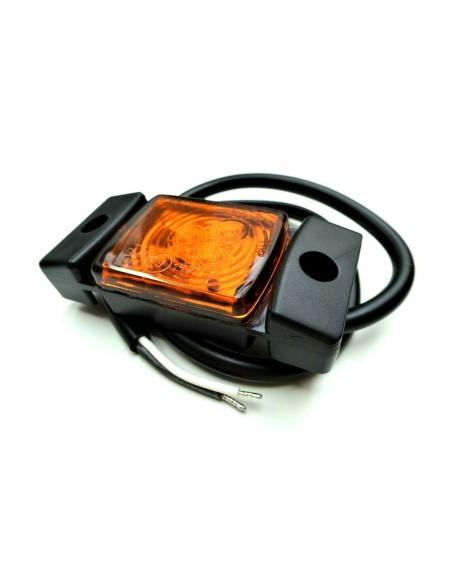 Orange LED Umrissleuchte Begrenzungsleuchte Seitenleuchte LKW PKW Anhänger E9