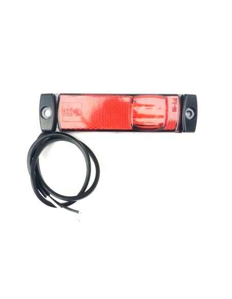 LED Begrenzungsleuchte 12V 24V Umrissleuchte Positionsleuchte Rot Anhänger LKW