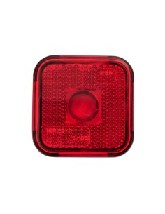 2x Rot Umrissleuchte Hintere Begrenzungsleuchte m.Reflektor LKW PKW Anhänger SET 2