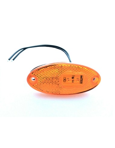Orange LED Umrissleuchte Begrenzungsleuchte Seitenleuchte E20  LKW PKW Anhänger