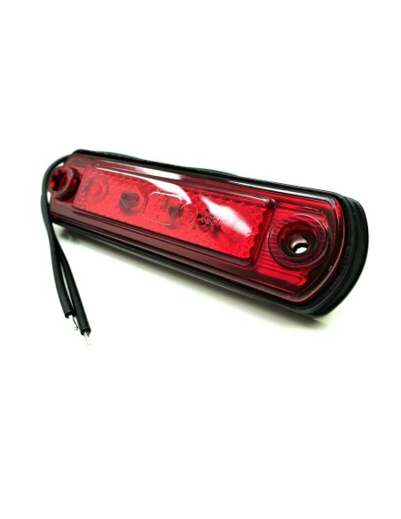 4x LED Umrissleuchte Begrenzungsleuchte Positionsleuchte rot LKW PKW Anhänger