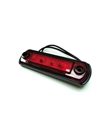 4x LED Umrissleuchte Begrenzungsleuchte Positionsleuchte rot LKW PKW Anhänger
