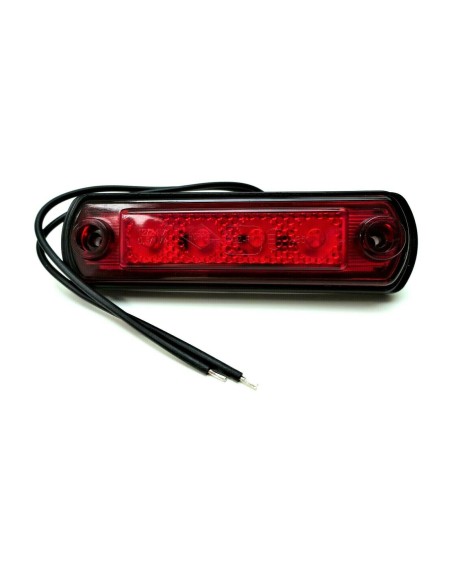 4x LED Umrissleuchte Begrenzungsleuchte Positionsleuchte rot LKW PKW Anhänger