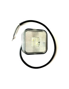 2x Weiß LED Umrissleuchte Begrenzungsleuchte Positionsleuchte E9 LKW PKW SET 2