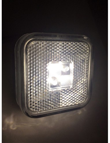 2x Weiß LED Umrissleuchte Begrenzungsleuchte Positionsleuchte E9 LKW PKW SET
